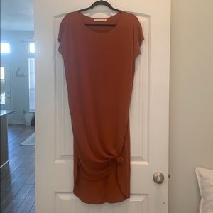 Rust colored dress